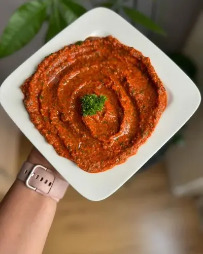 Mezze met Geroosterde Paprika